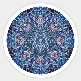 Concentration Mandala Sticker